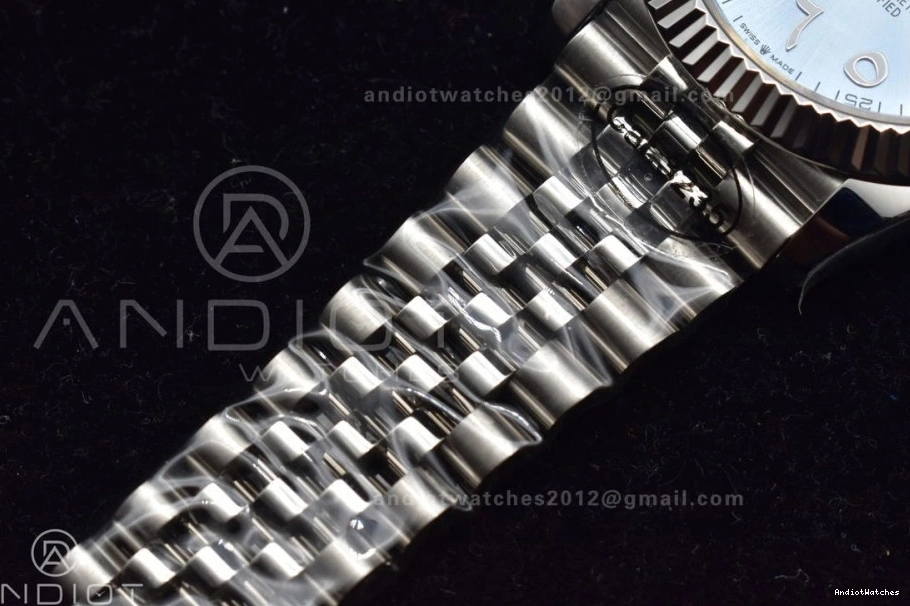 1:1 Marker Dial Best Jubilee Blue DIWF Classic 640 DateJust on Steel Bracelet Edition 126334 904L 41 Ice SA Arabic 0314